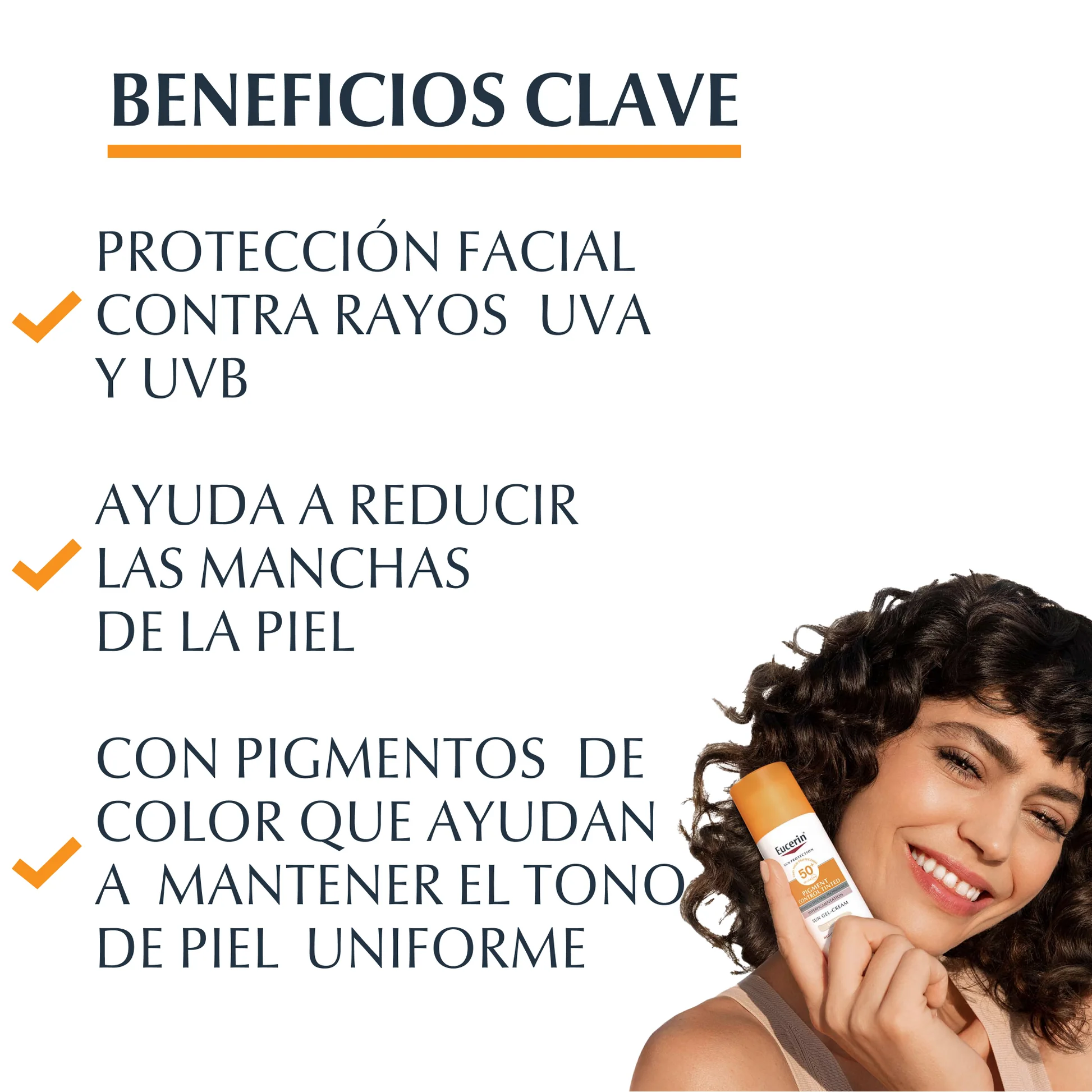 Sun Pigment Control FPS50 Tono Medio 50ml Eucerin 4