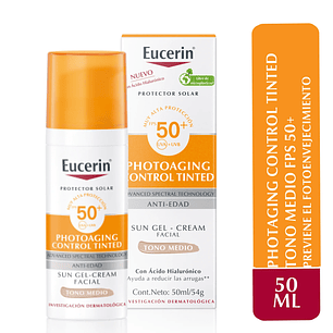 Sun Photoaging FPS50 Tono Medio 50ml Eucerin 