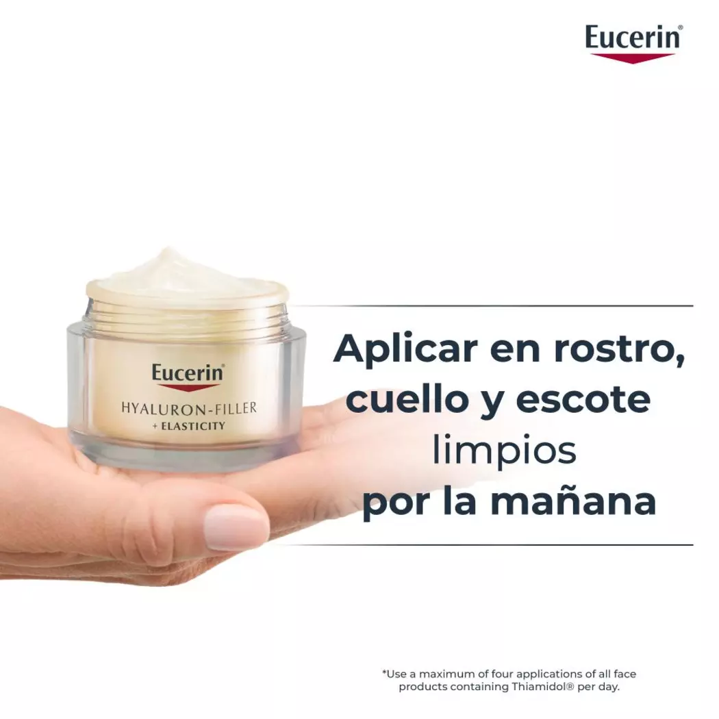 Hyaluron Filler Elasticity Antiedad Crema Facial Día FPS30 50ml Eucerin 7