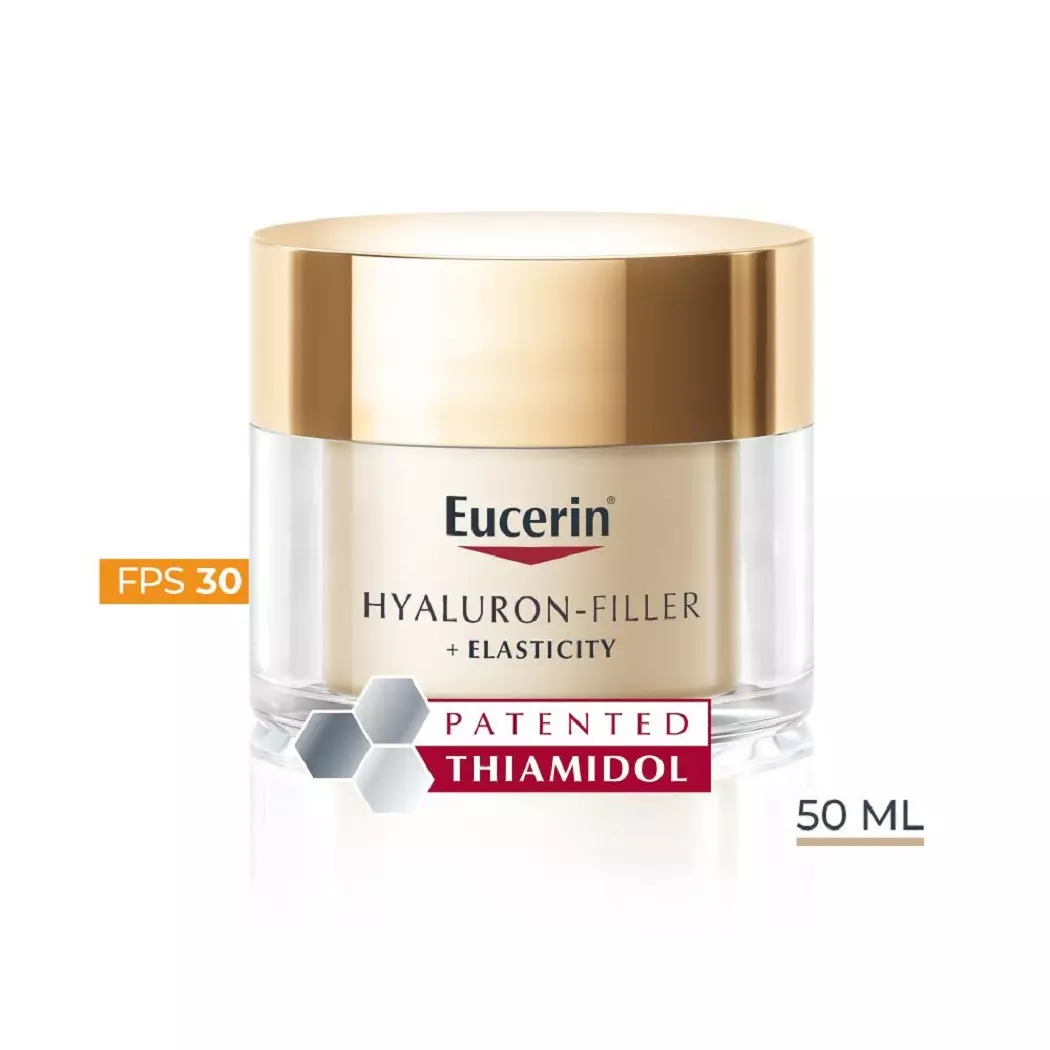 Hyaluron Filler Elasticity Antiedad Crema Facial Día FPS30 50ml Eucerin 2