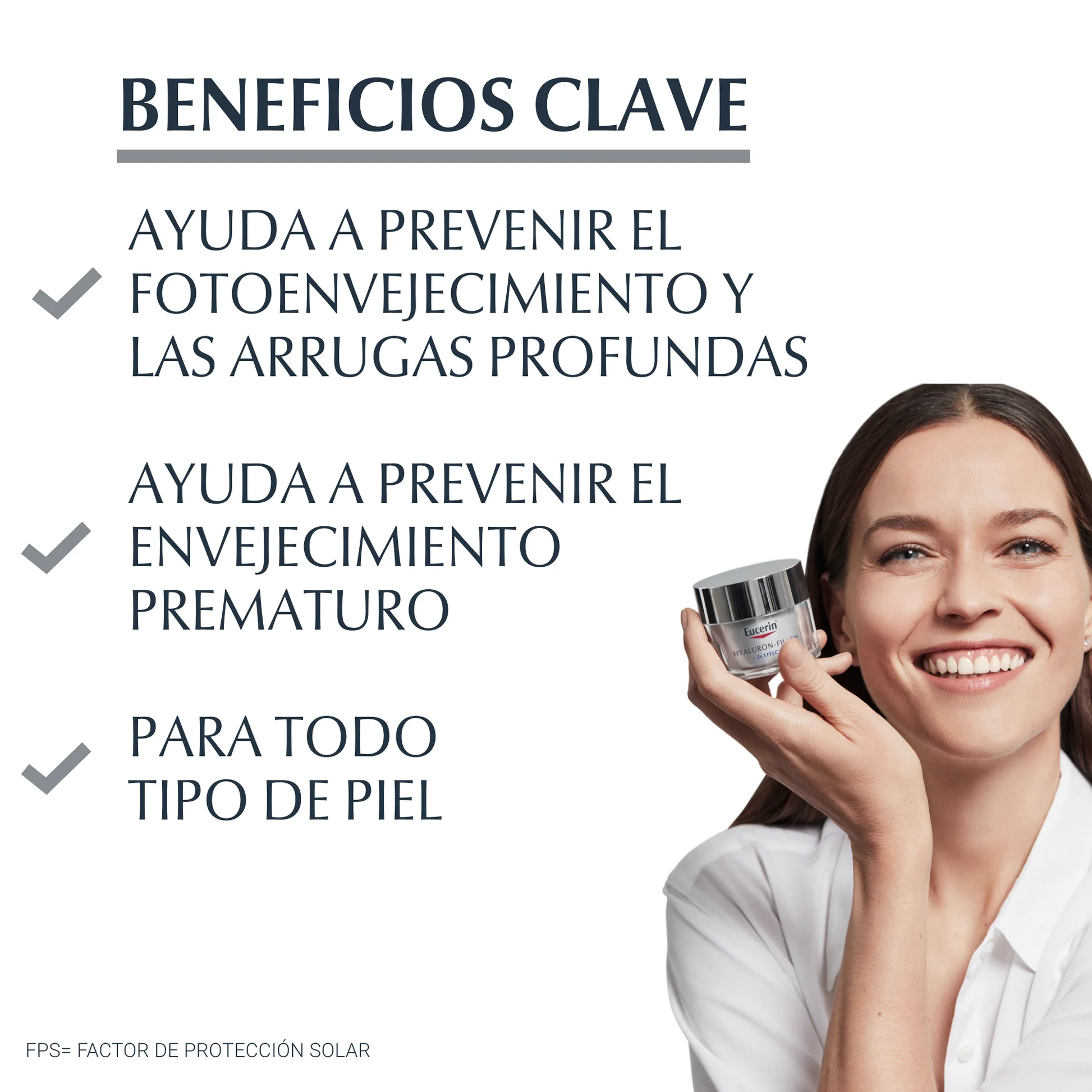 Hyaluron Filler 3x Effect Antiedad FPS30 50ml Eucerin 3