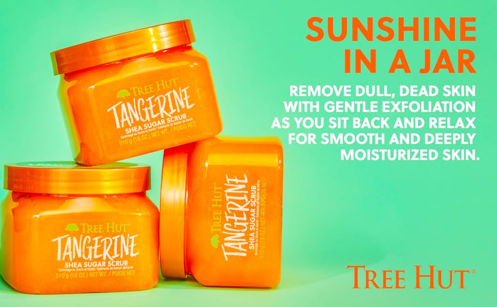 Tree Hut Shea Sugar Scrub Exfoliante Corporal Mandarina 510g 5