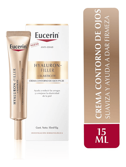 Hyaluron Filler con Elasticity Eyes 15ml Eucerin