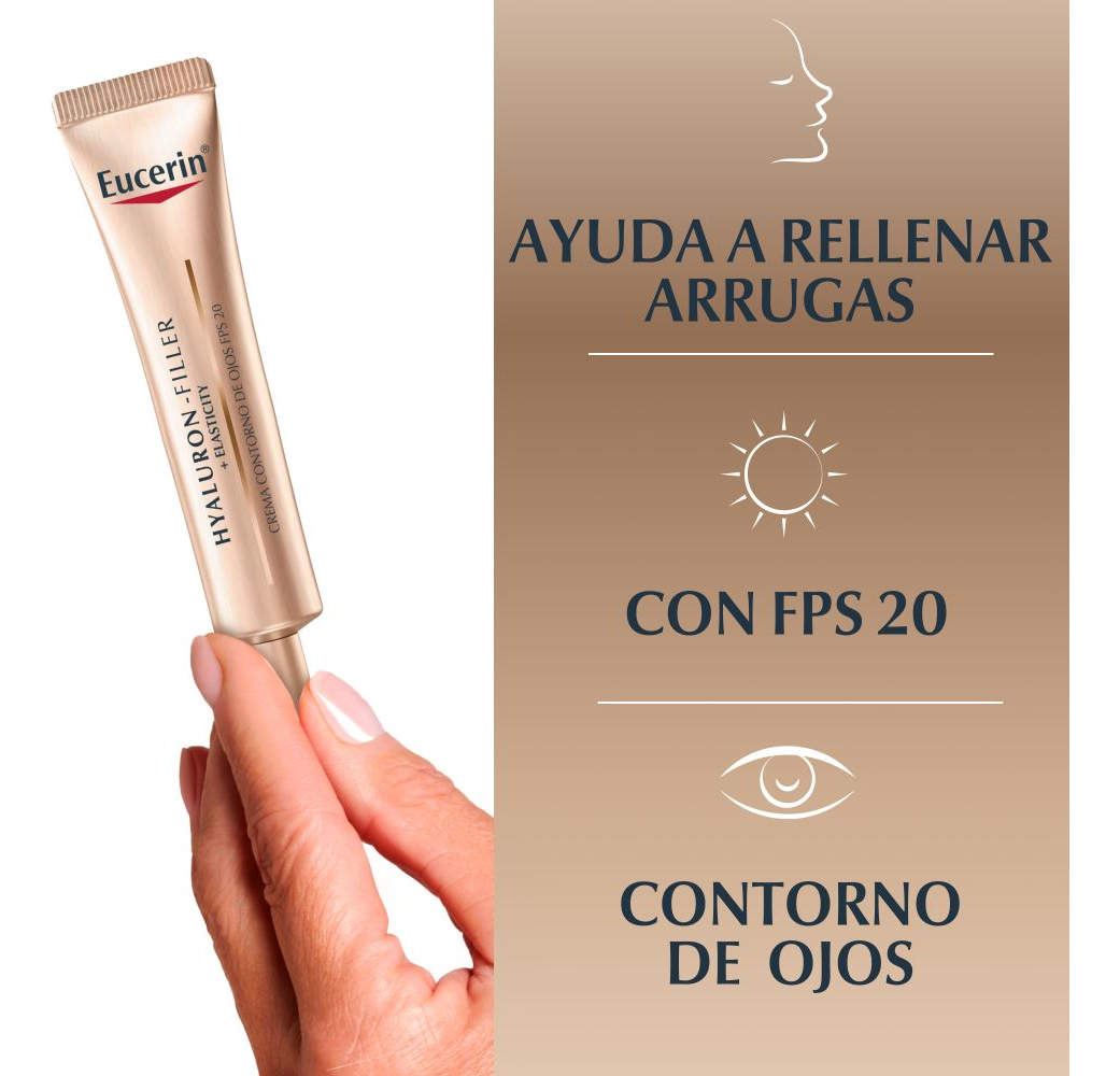 Hyaluron Filler con Elasticity Eyes 15ml Eucerin 4