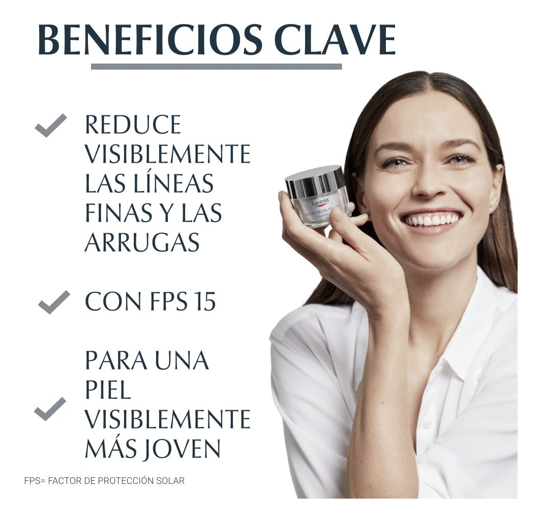 Hyaluron Filler 3X Effect FPS15 Piel Normal a Mixta 50ml Eucerin 2