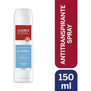HidroFugal Desodorante Spray AntiTranspirante Contra el Mal Olor 150ml
