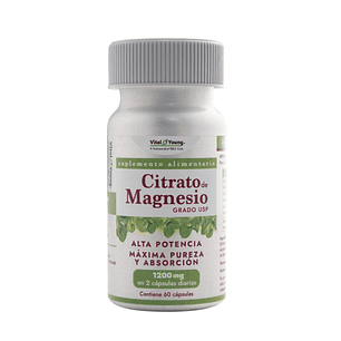 Citrato Magnesio Usp 1200mg 60caps Vital & Young