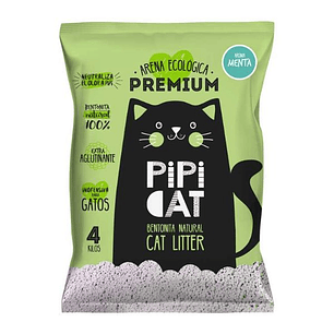 Arena Ecológica Premium Aroma Menta 4kg Pipicat