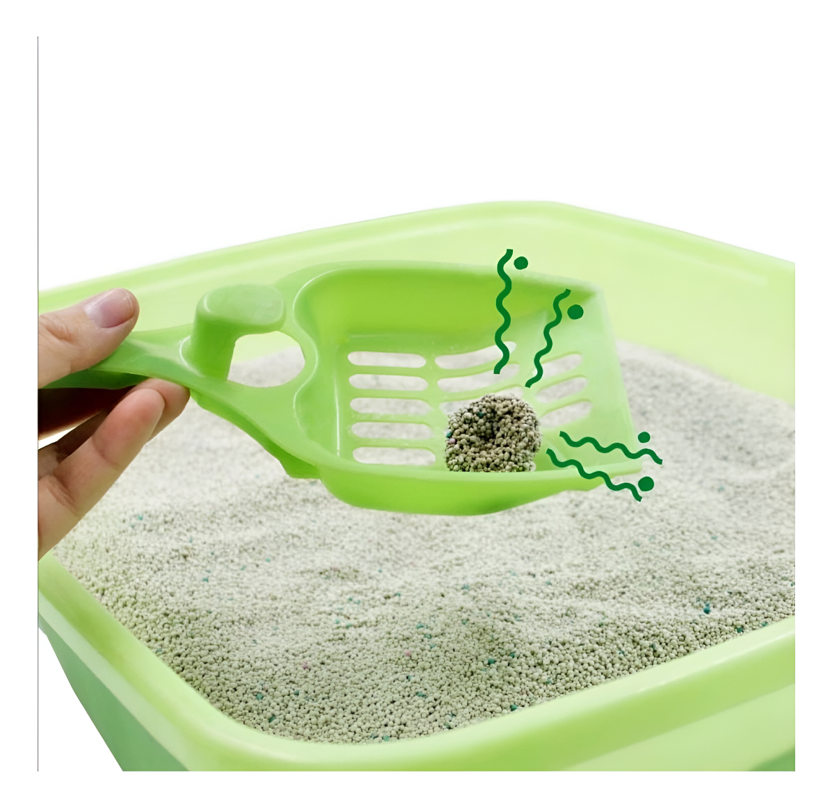 Arena Ecológica Premium Aroma Menta 4kg Pipicat 3