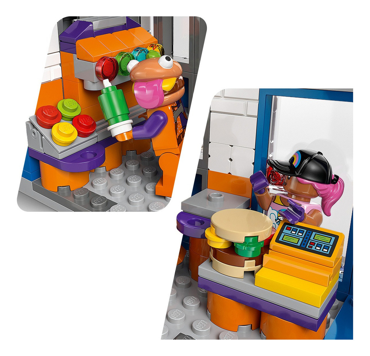 Lego Fortnite Durrr Burger Restaurant Juguete 546pzs (77076) 6