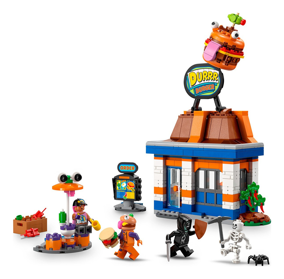 Lego Fortnite Durrr Burger Restaurant Juguete 546pzs (77076) 4