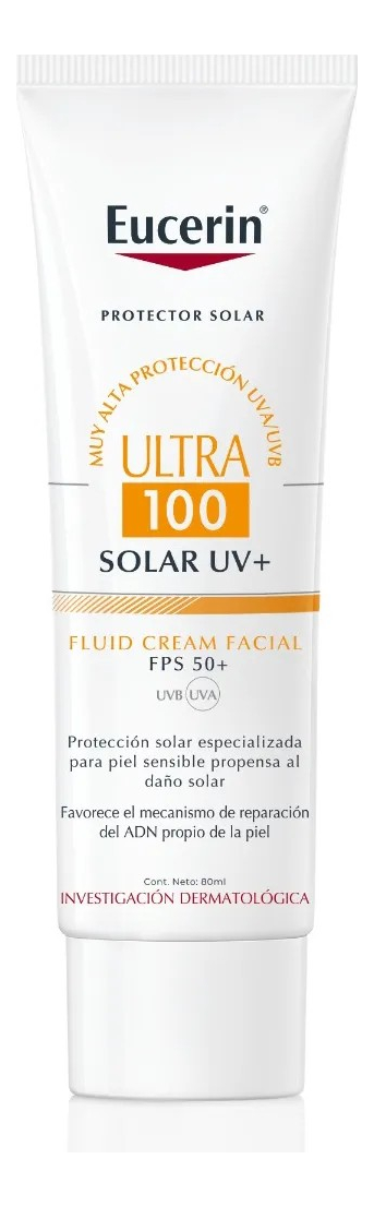 Fluid Cream Facial Ultra 100 FPS 50+ 80ml Eucerin 2