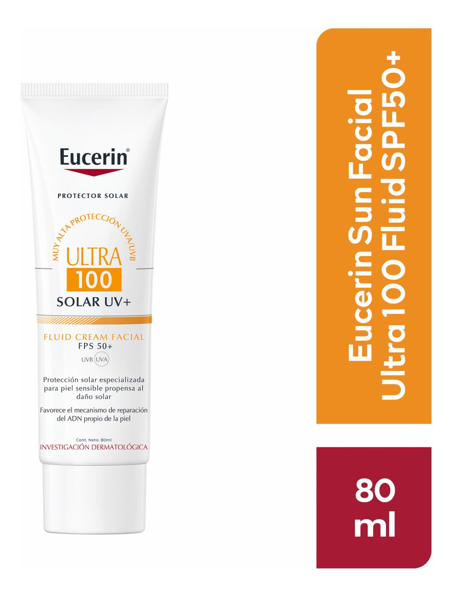 Fluid Cream Facial Ultra 100 FPS 50+ 80ml Eucerin 4