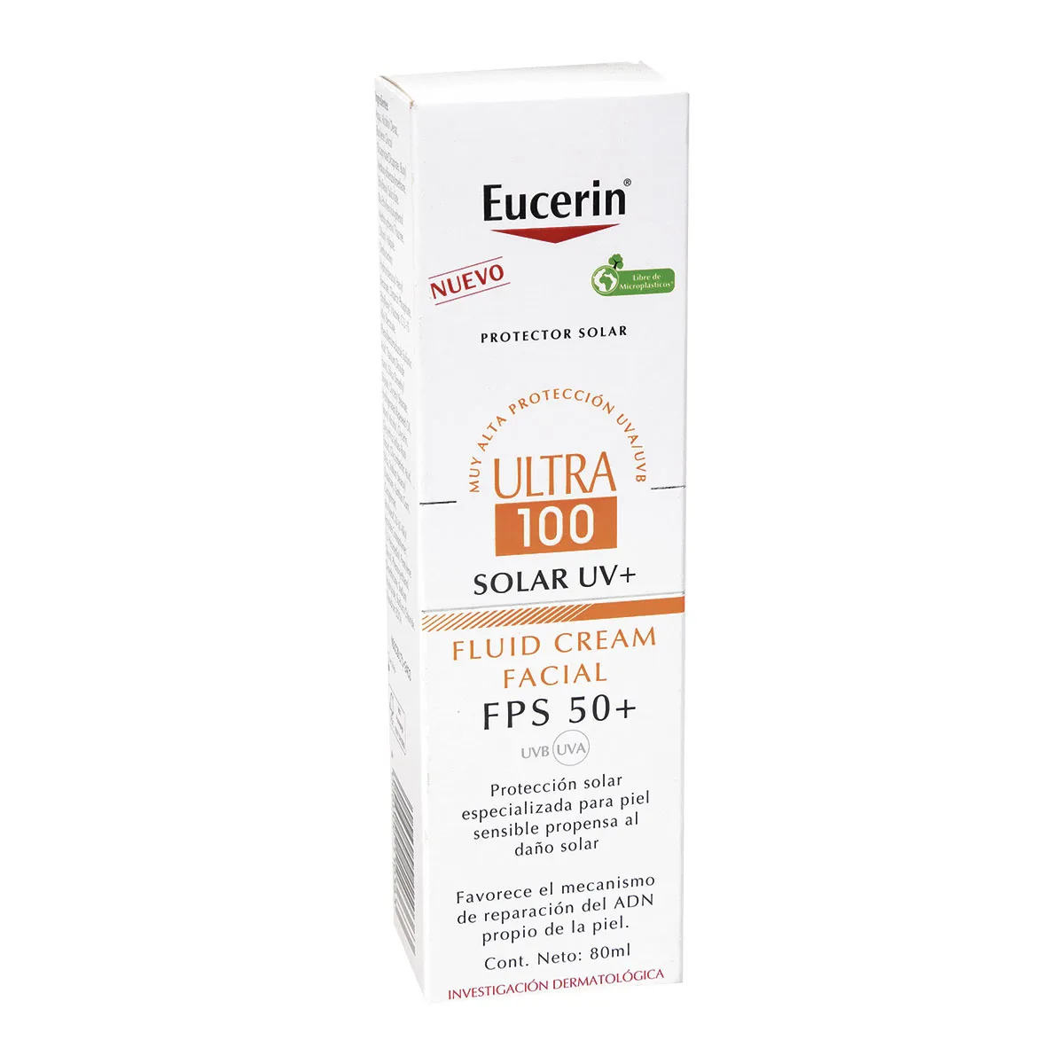 Fluid Cream Facial Ultra 100 FPS 50+ 80ml Eucerin 1