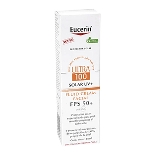 Fluid Cream Facial Ultra 100 FPS 50+ 80ml Eucerin