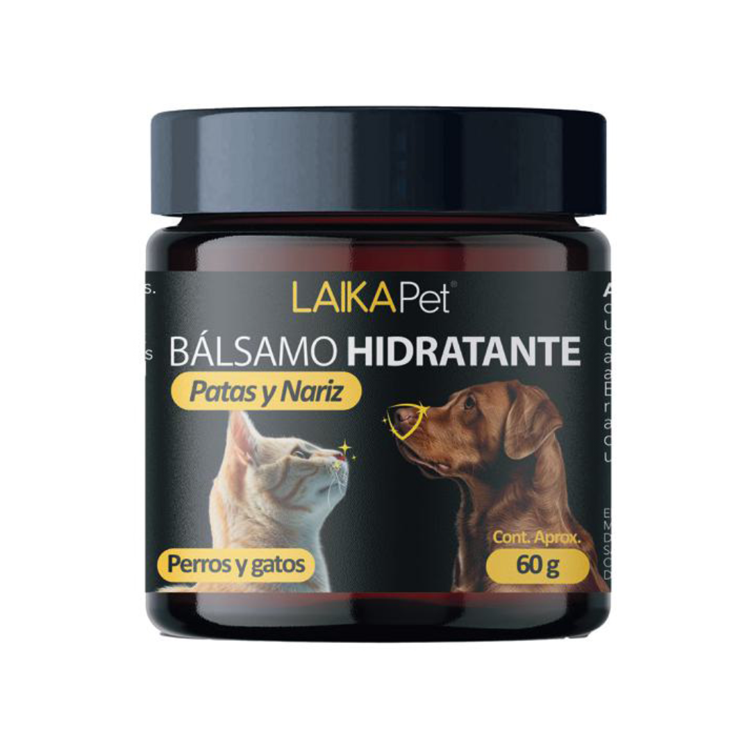 Balsamo Hidratante para Patas y Nariz de Perros y Gatos 60g LaikaPet 1