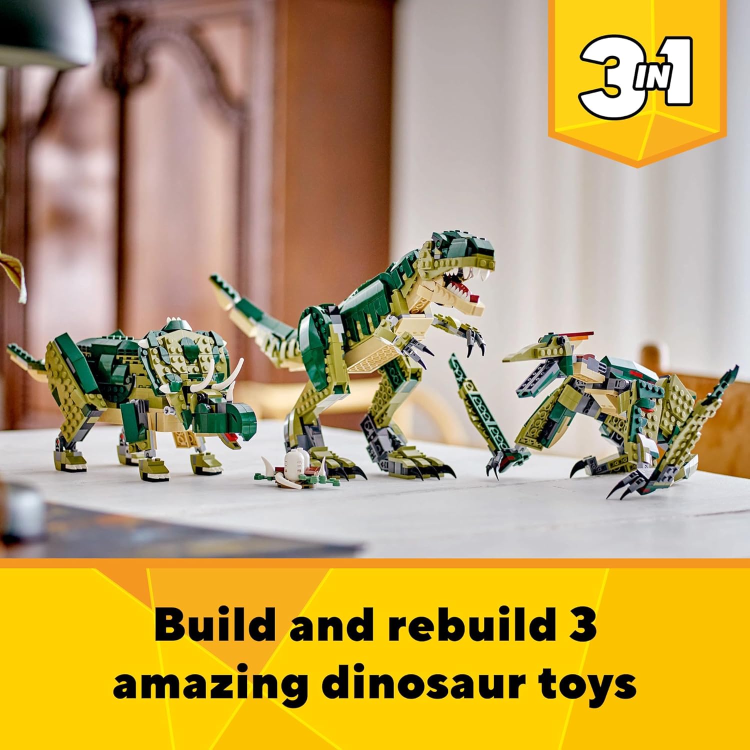 Creator 3 en 1 T Rex 626 pzs (31151)  Lego 2