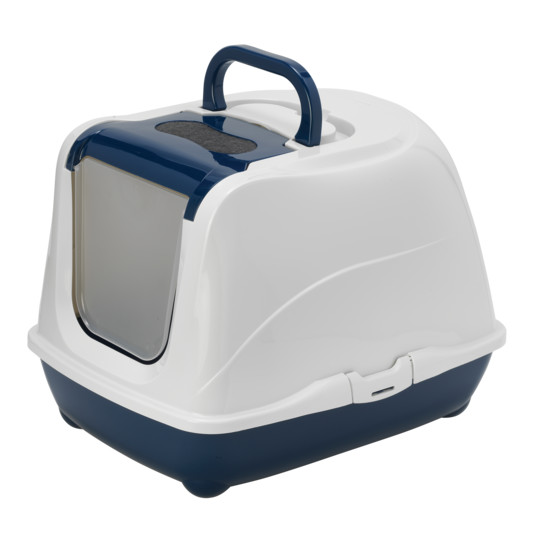 Arenero Para Gatos Grande 50*39 cm Color Blue Berry Moderna 2