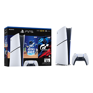 Consola Ps5 Digital 825GB + Juegos AstroBot y Gran Turismo 7 PlayStation