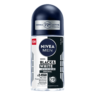 Nivea Black & White Anitranspirante Roll On 50ml