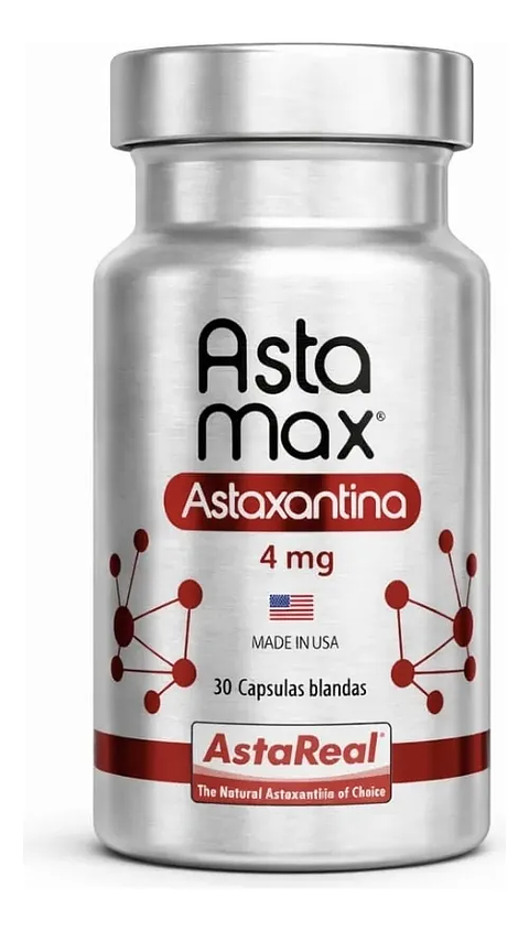 Astaxantina De Astamax 30 Cápsulas Antioxidante