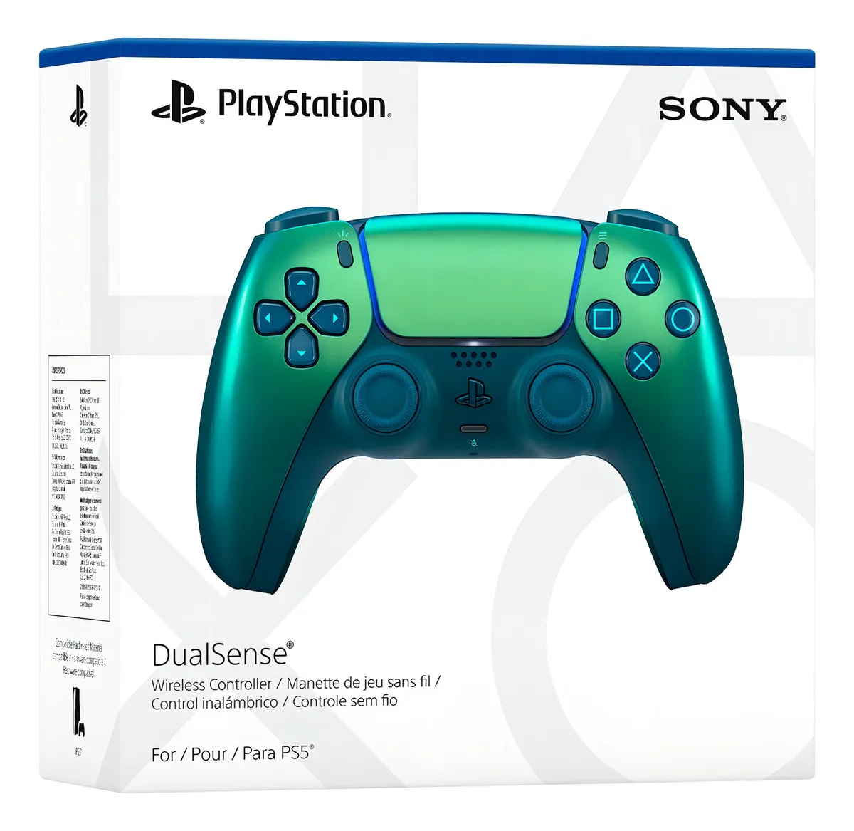 Control Inalámbrico Dualsense Playstation 5 - Chroma Teal Verde 6