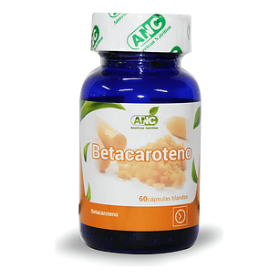 Betacaroteno 60 caps. Blandas ANC