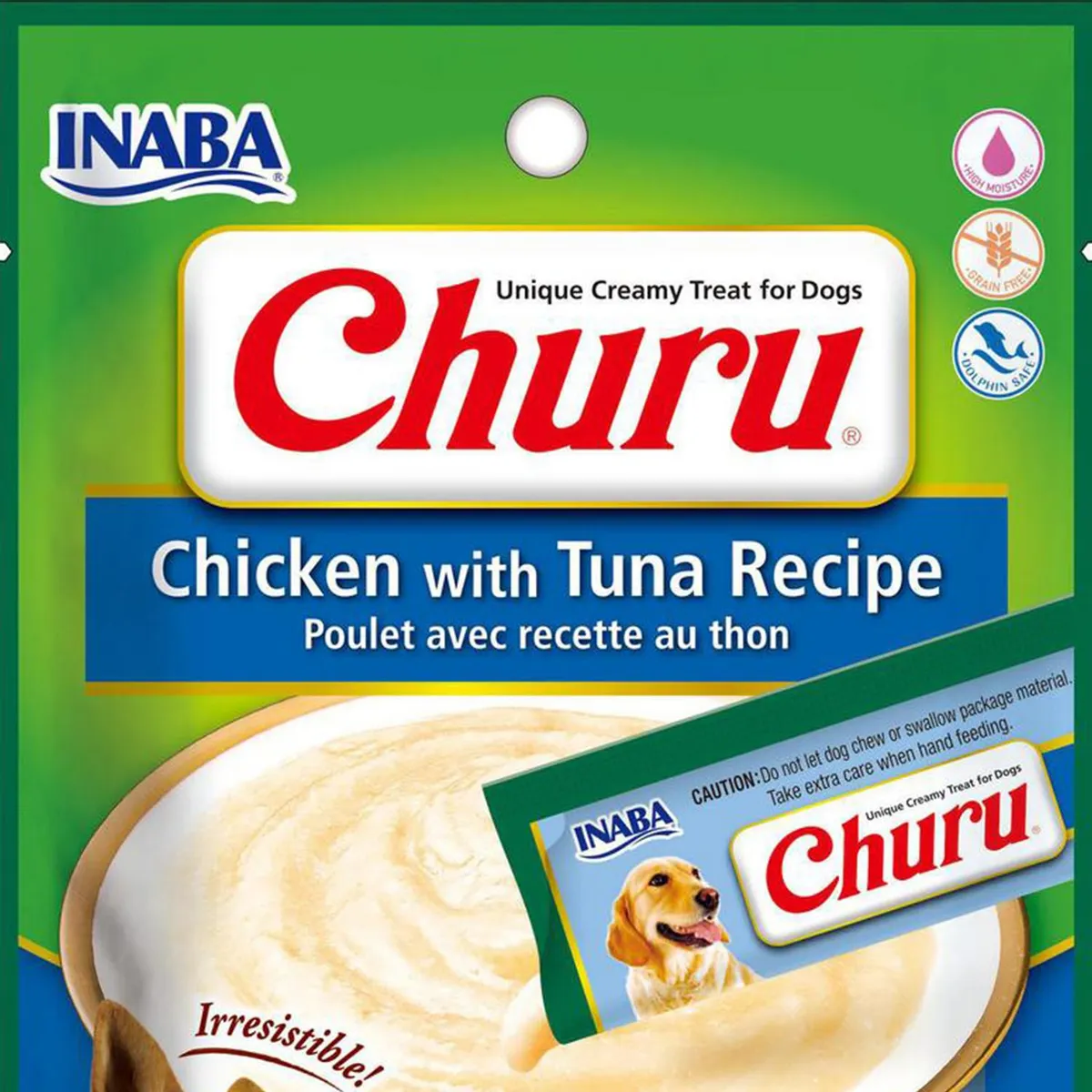 Inaba Ciao Churu Snack Premio Perro 4 Tubos Sabor Atún 2