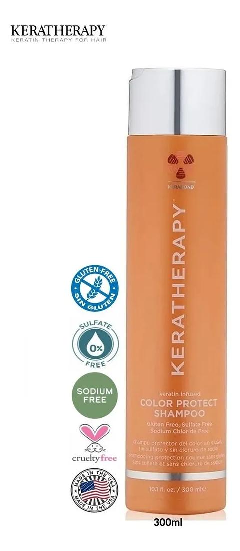 Shampoo Protector Color Keratherapy 300ml Cuidado Capilar