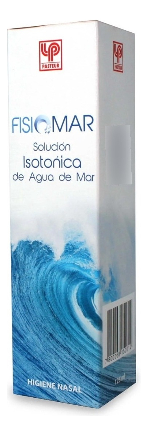 Solucion Isotonica Agua de Mar Higiene Nasal 125ml Fisiomar