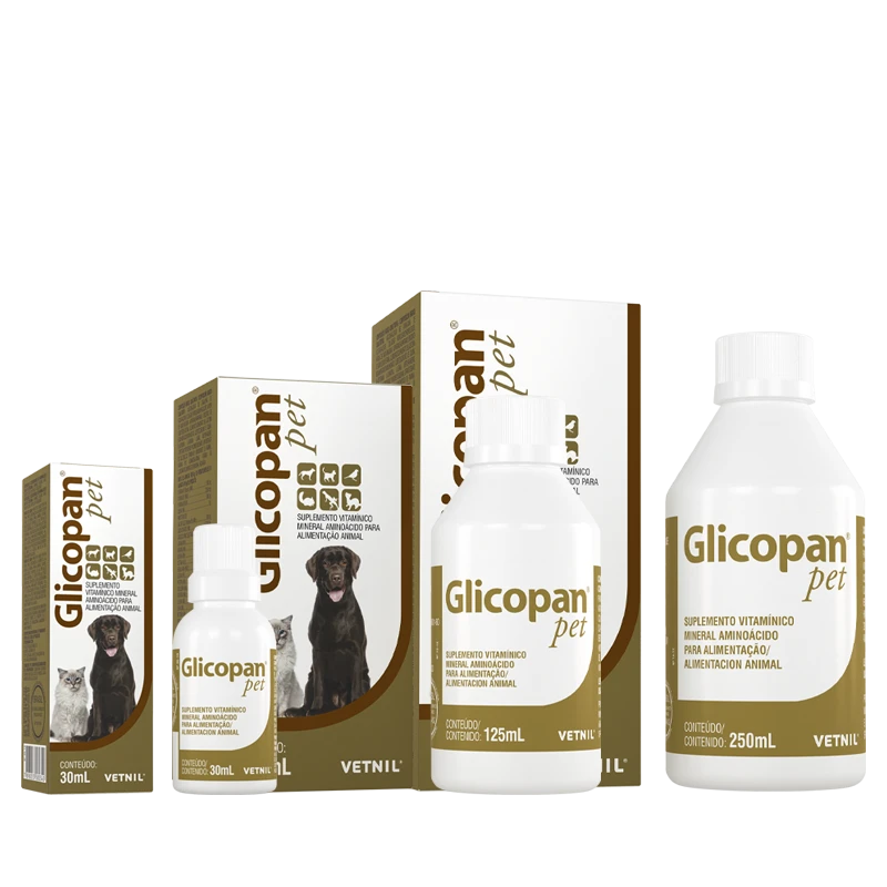 Glicopan Pet Suplemento Nutricional Rapida Acción 125ml Vetnil 2