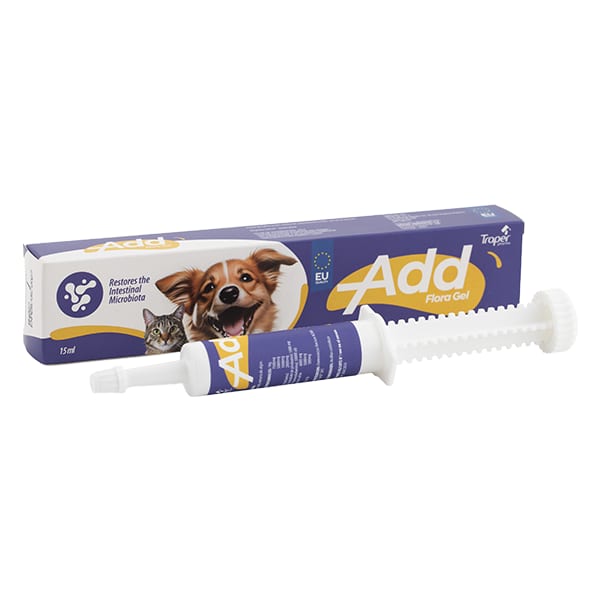 Add Probiotico Flora Gel para Perros y Gatos 15ml Traper 2