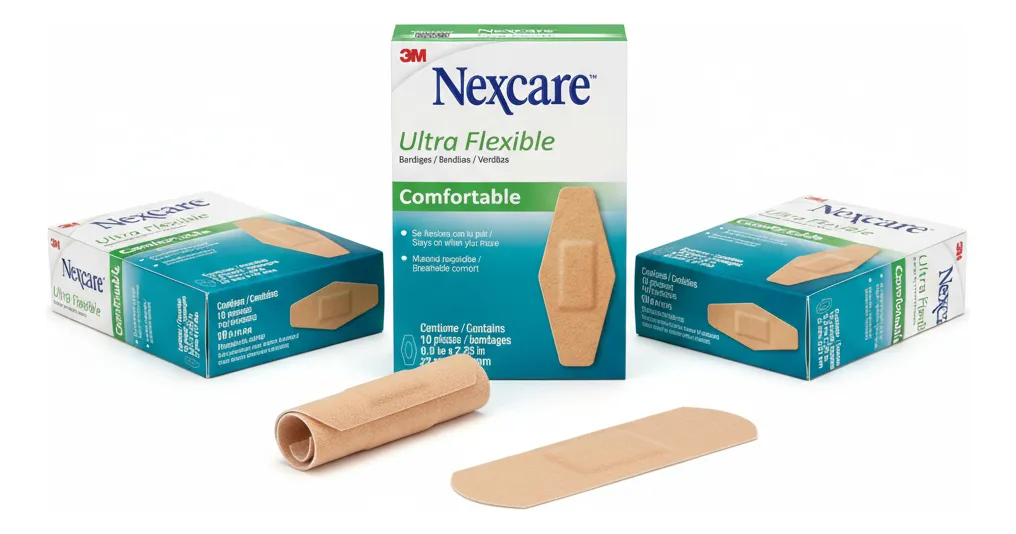 Banditas/venditas 3m Nexcare Ultra Flexible X10 22x57 Mm 2