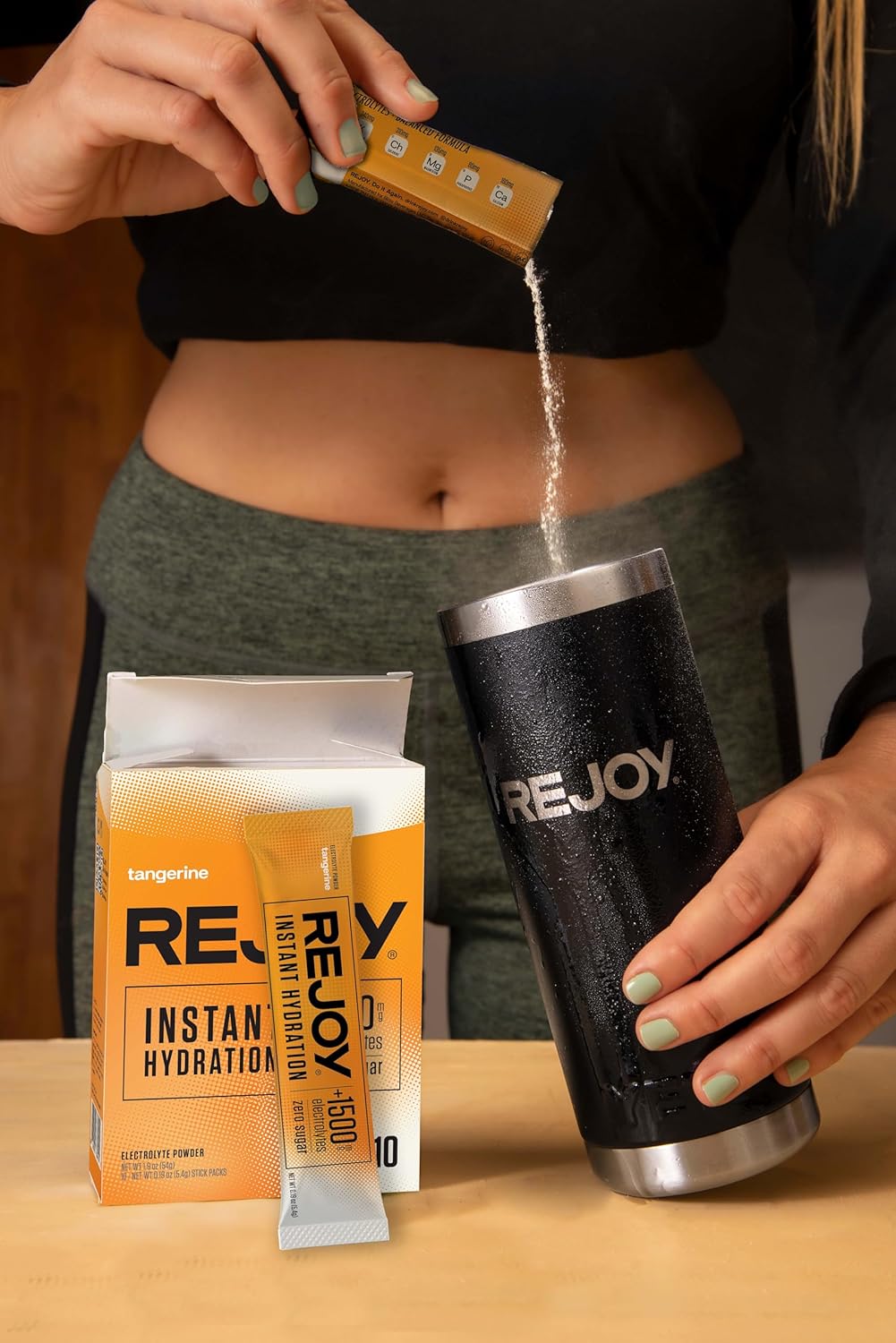 Rejoy Instant Hidration Electrolitos en Polvo Mandarina 10un 6