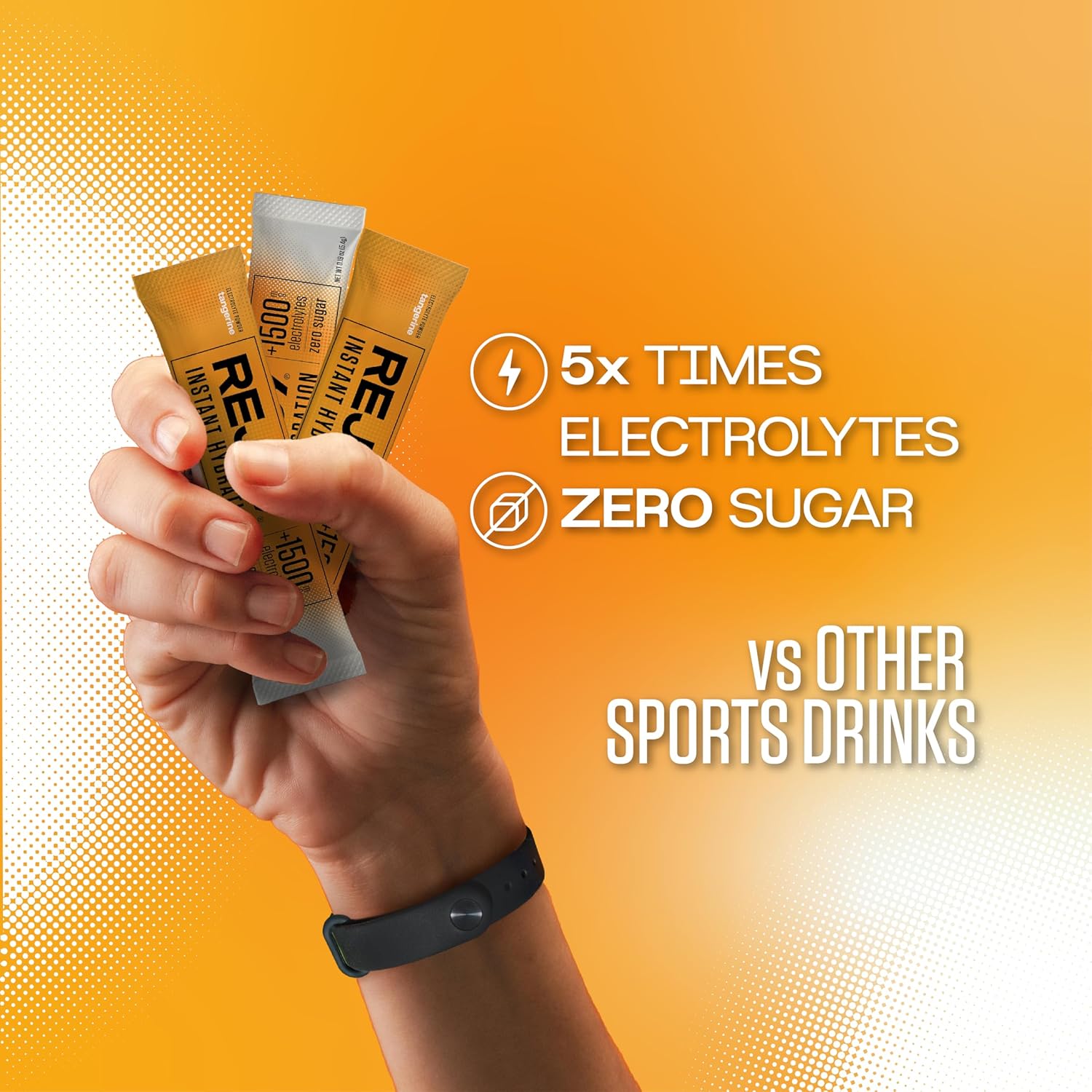 Rejoy Instant Hidration Electrolitos en Polvo Mandarina 10un 5