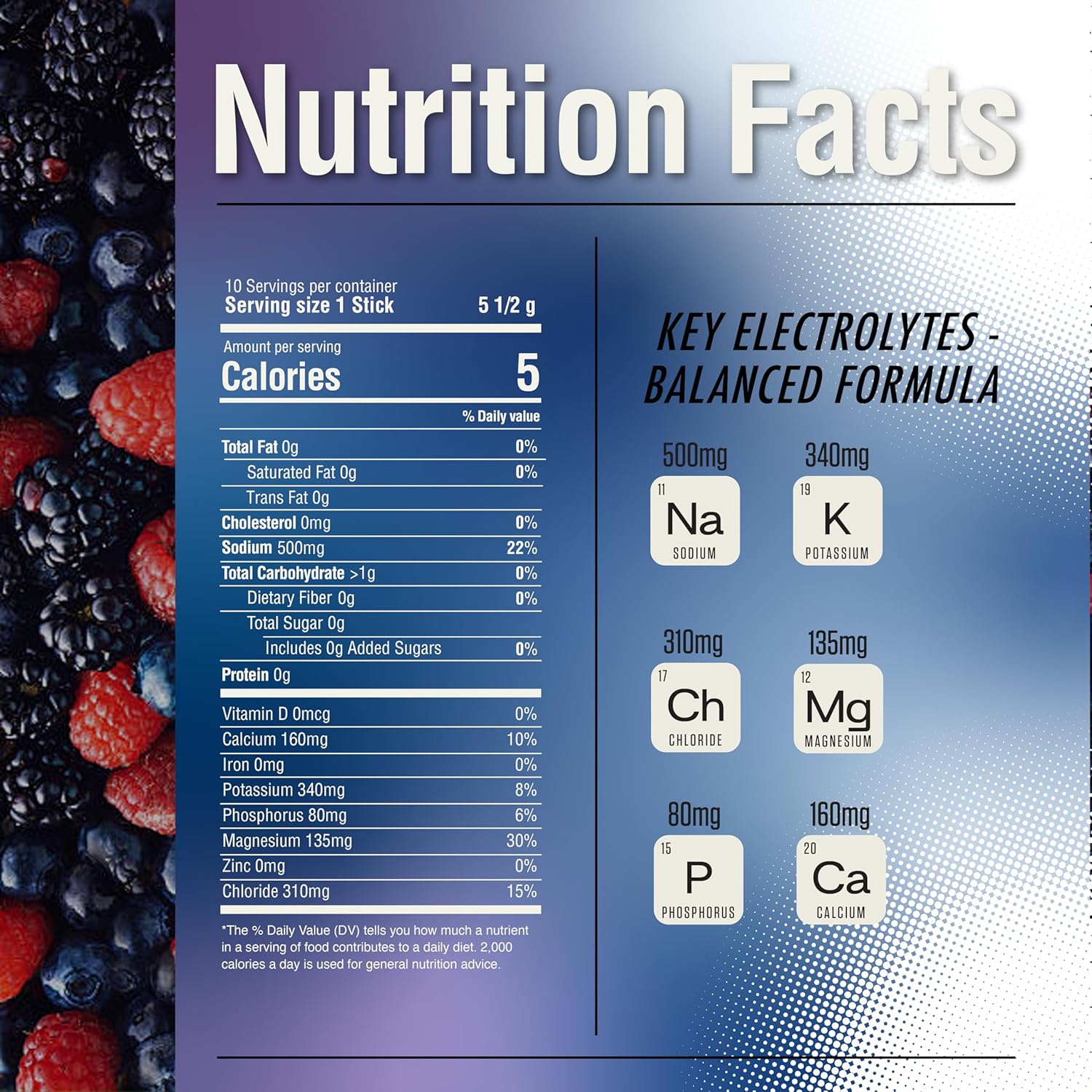 Rejoy Instant Hidration Electrolitos en Polvo Mixed Berries 10un 4