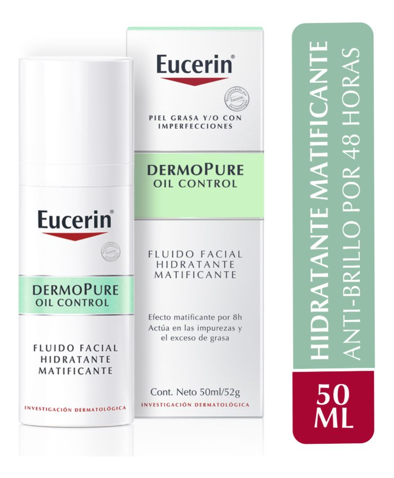 Dermopure Oil Control Fluido Facial Matificante 50ml Eucerin 6