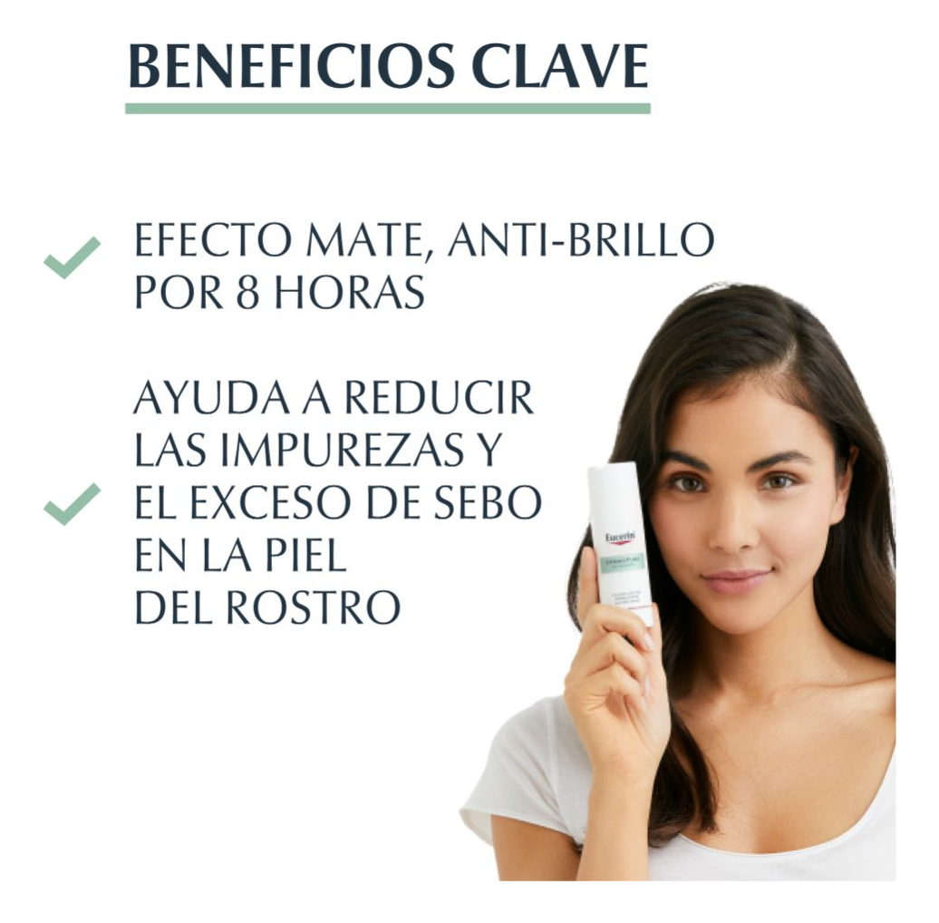 Dermopure Oil Control Fluido Facial Matificante 50ml Eucerin 2
