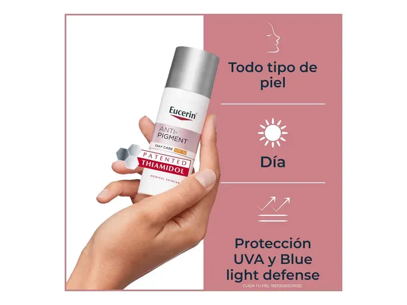 Crema Facial Antipigmento Dia FPS30 50ml Eucerin 6