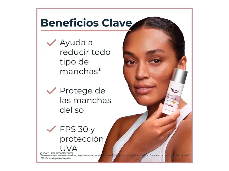 Crema Facial Antipigmento Dia FPS30 50ml Eucerin 3