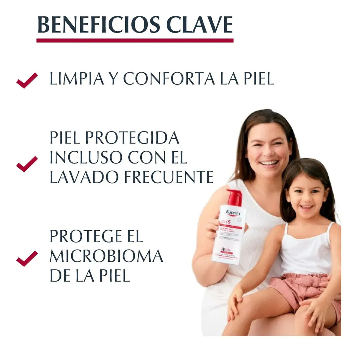 PH5 Syndet Gel Piel Seca y Sensible 400ml Eucerin 3