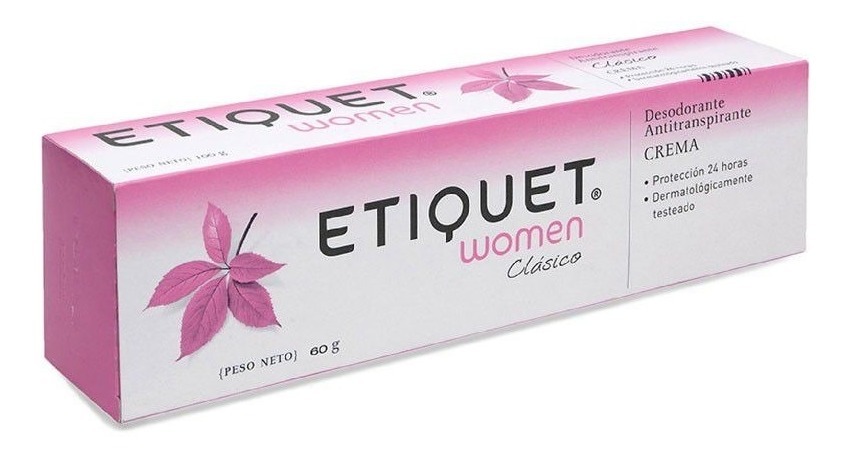 Desodorante Antitranspirante Clásico Crema Women 60 g Etiquet  1