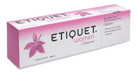 Desodorante Antitranspirante Clásico Crema Women 60 g Etiquet 