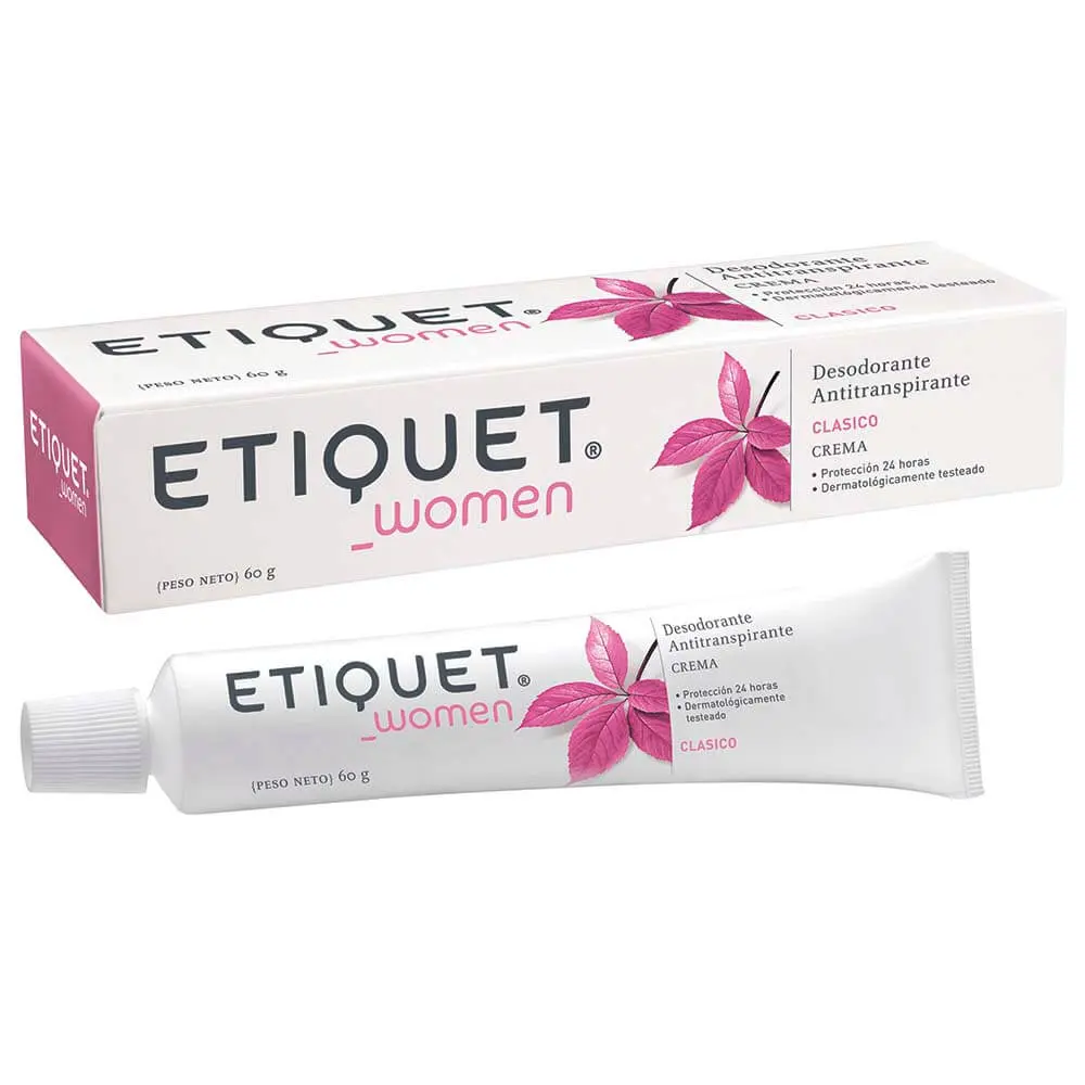 Desodorante Antitranspirante Clásico Crema Women 60 g Etiquet  2