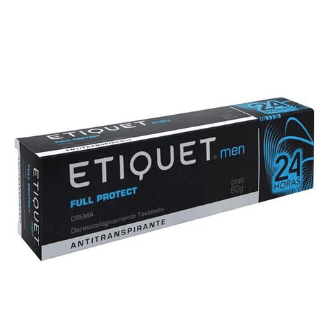 Desodorante Antitranspirante Crema Full Protect Men 60g Etiquet 