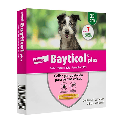 Bayticol Collar Antigarrapatas para Perros 35cm de Largo Elanco