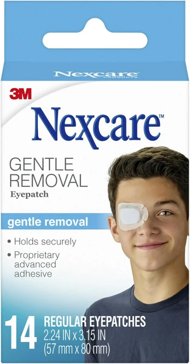 Nexcare Parche Para Ojos De Eliminación Suave Tamaño Regular 1