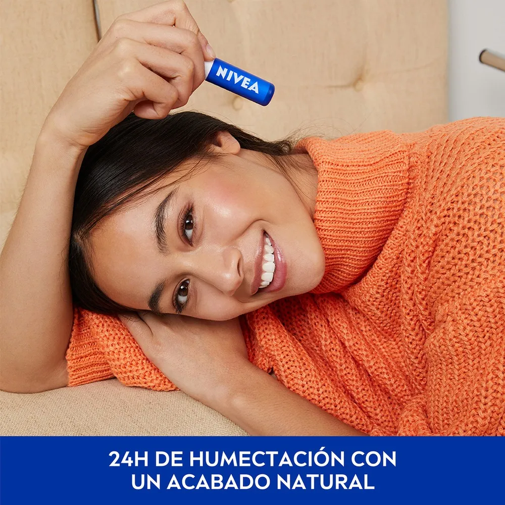 Balsamo Labial Original Care 24h De Humectacion Nivea 4