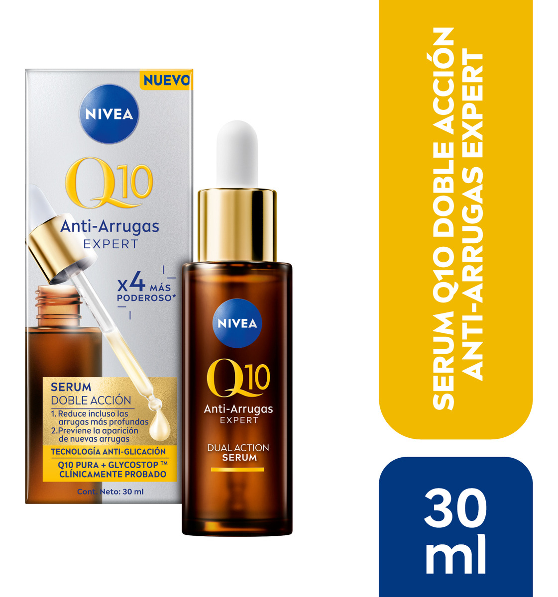 Q10 Anti Arrugas Expert Doble Acción 30ml Nivea 1