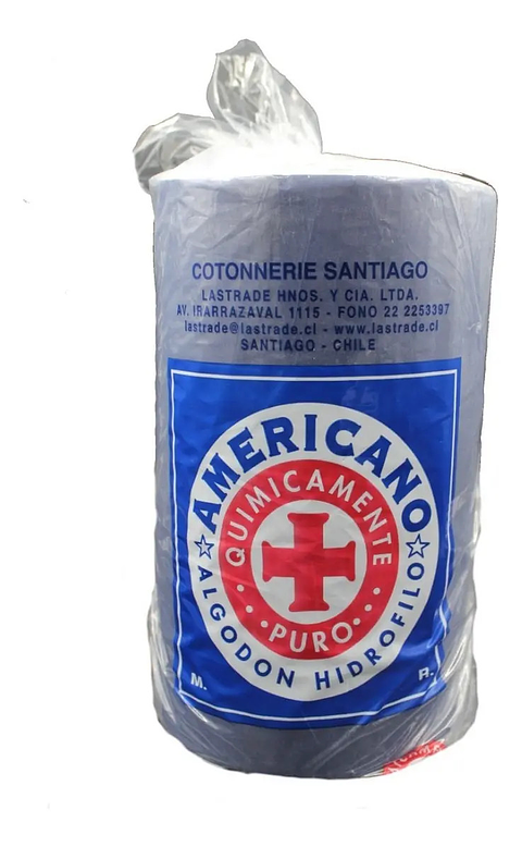 Algodon Hidrofilo Prensado 1kg (Americano) Lastrade